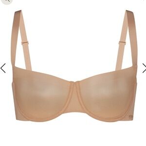 NO SHOW UNLINED BALCONETTE BRA
CLAY / 34 / F